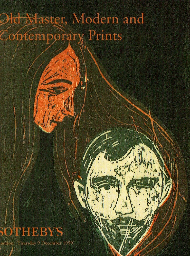 Sothebys December 1999 Old Master, Modern and Contemporary Prints (Digital Only0