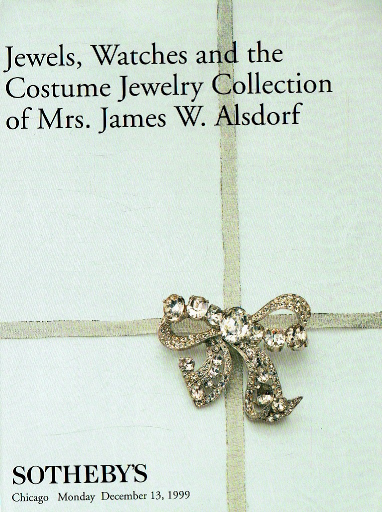 Sothebys December 1999 Jewels, Watches & the Costume Jewelry Coll (Digital Only)
