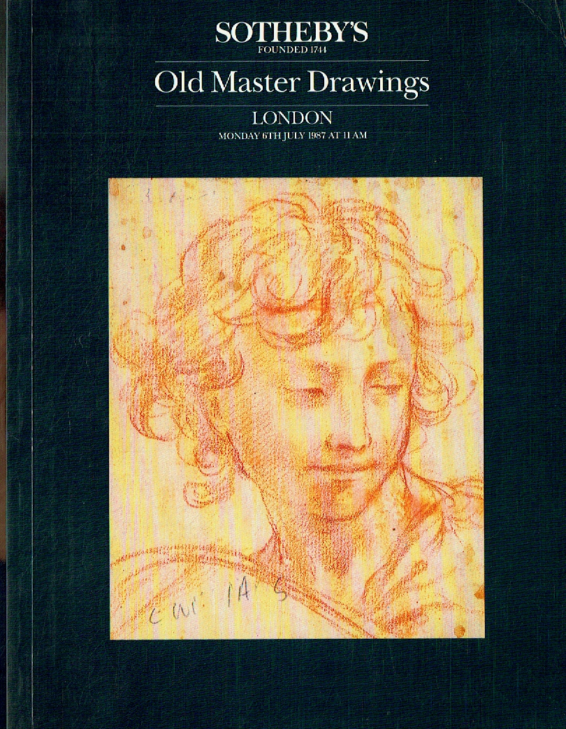 Sothebys July 1987 Old Master Drawings (Digital Only)