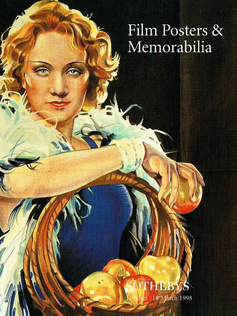 Sothebys March 1998 Film Posters and Memorabilia (Digital Only)