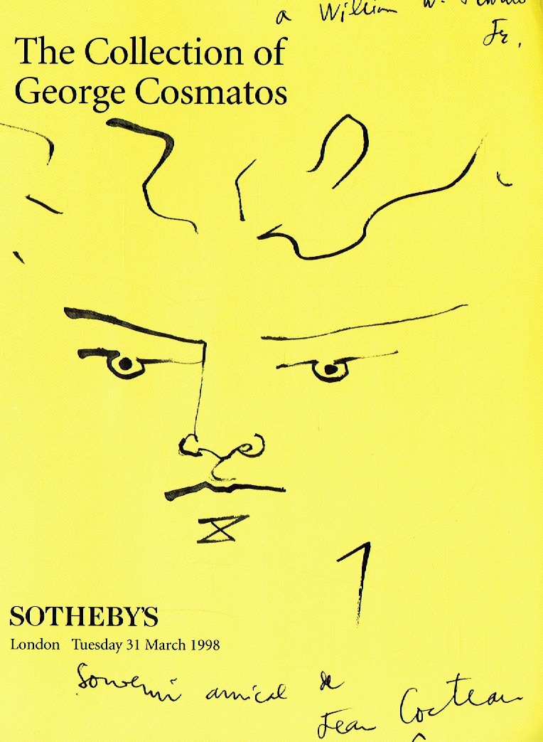 Sothebys March 1998 The Collection of George Cosmatos (Digital Only)