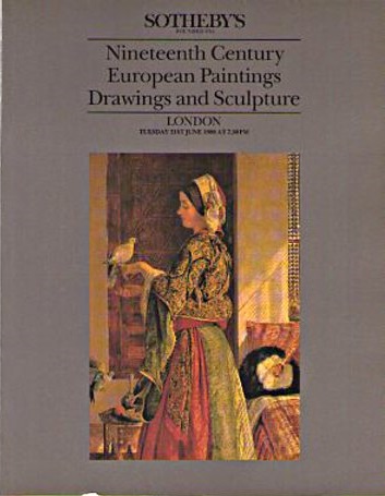 Sothebys June 1988 19th Century European Paintings, Drawings and (Digital Only)