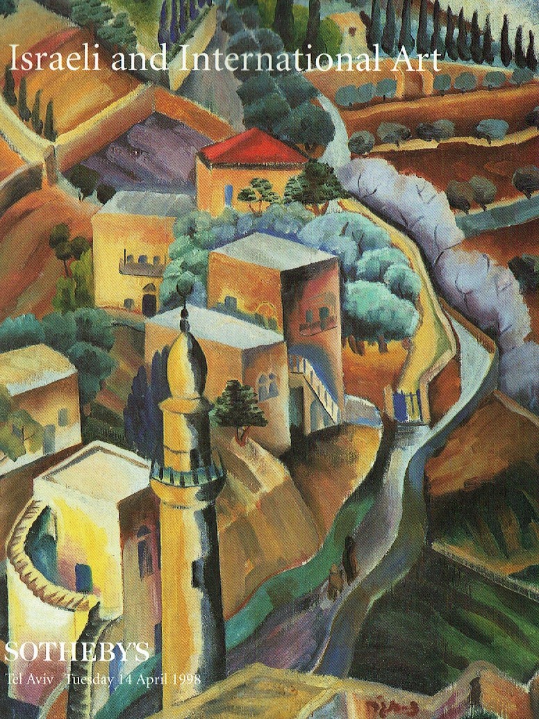 Sothebys April 1998 International and Israeli Art (Digital Only)