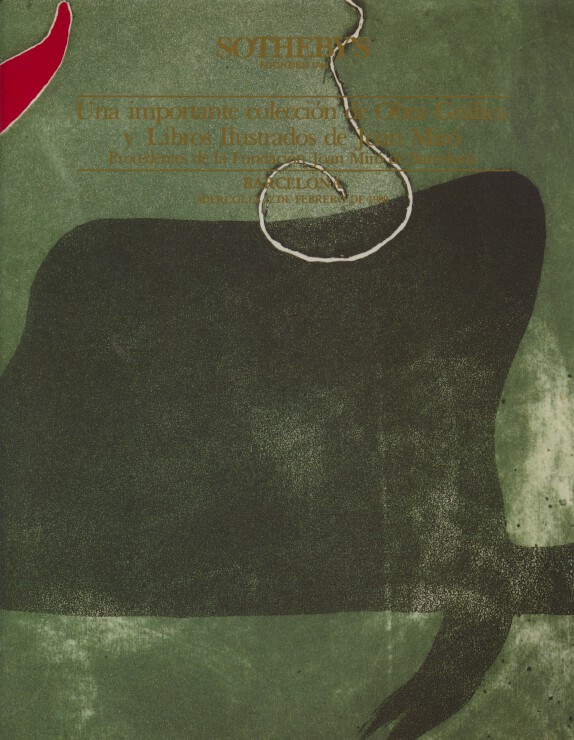 Sothebys February 1989 Joan Miro Collection of Graphic Works & Il (Digital Only)