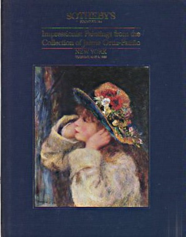Sothebys May 1989 Impressionist Paintings from the Collection of (Digital Only)