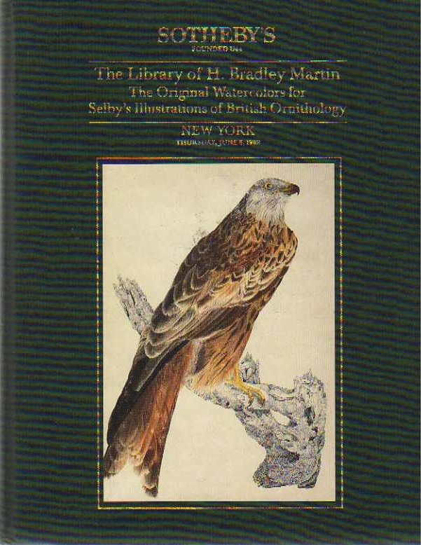 Sothebys June 1989 The Library of H. Bradley Martin The Original (Digital Only)