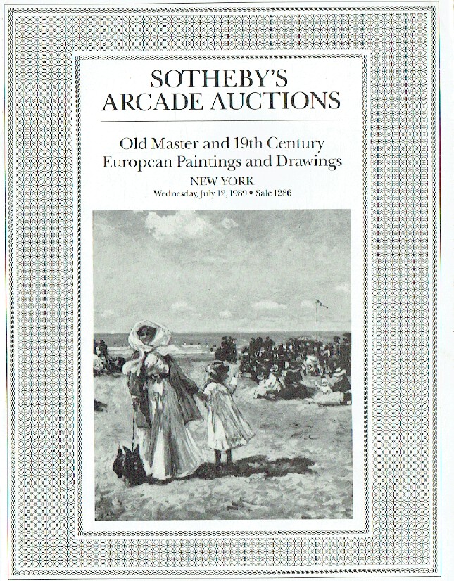 Sothebys July 1989 Old Master and 19th Century European Paintings (Digital Only)