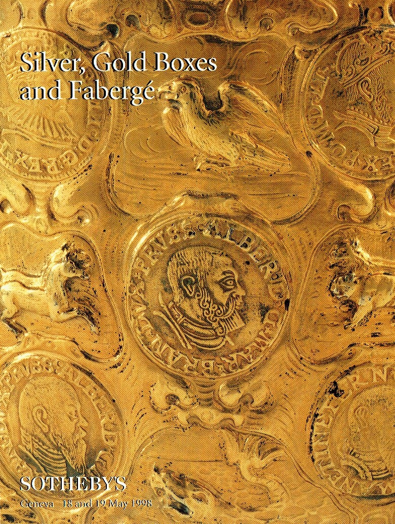 Sothebys & 19th May 1998 Silver, Gold Boxes and Faberg? (Digital Only)