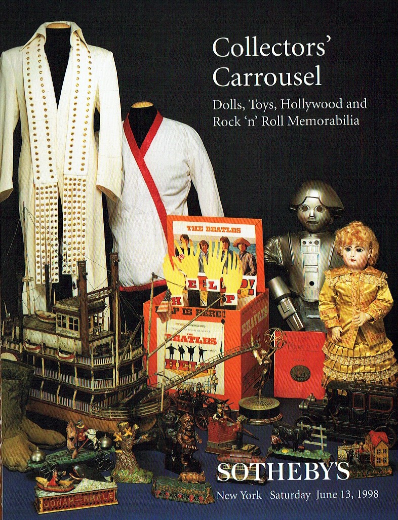Sothebys June 1998 Collectors Carousel - Dolls, Toys, Hollywood a (Digital Only)