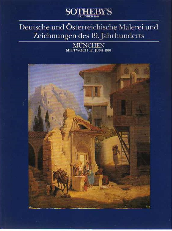 Sothebys June 1991 German & Austrian Paintings and Drawings of th (Digital Only)