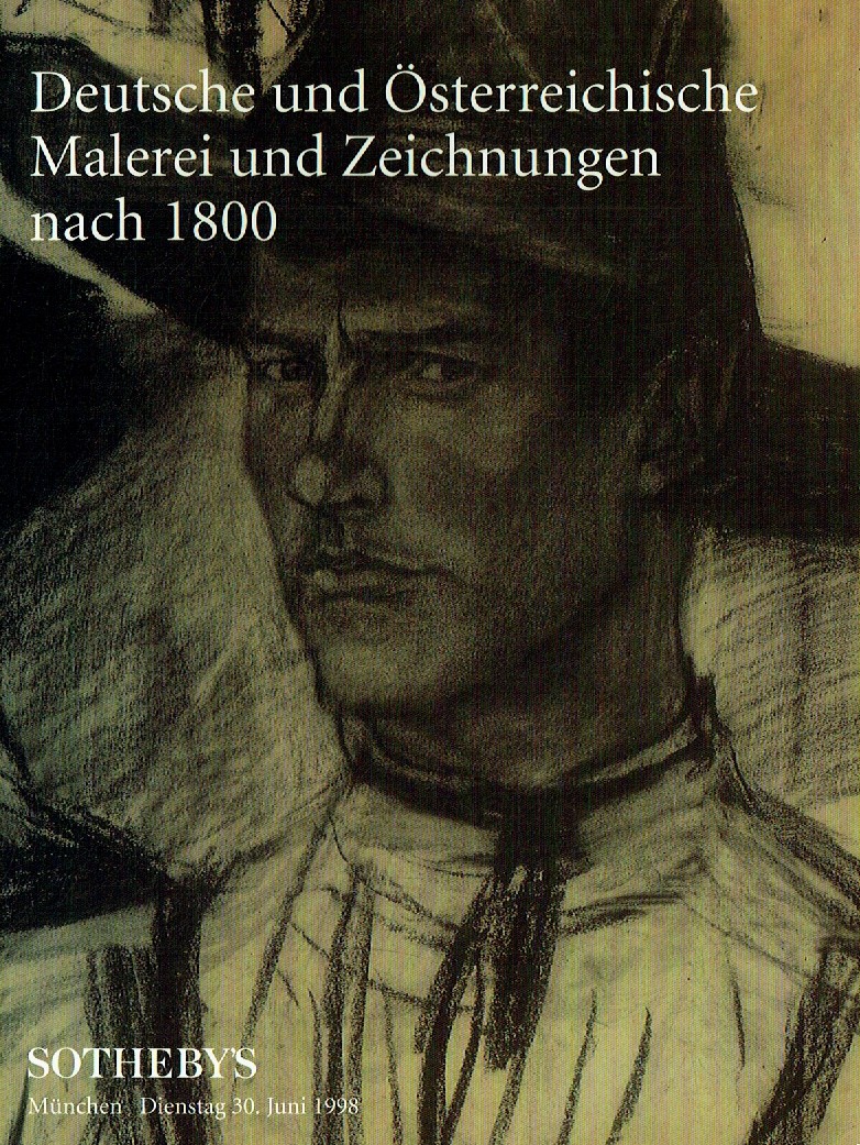 Sothebys June 1998 German and Austrian painting and drawings afte (Digital Only)