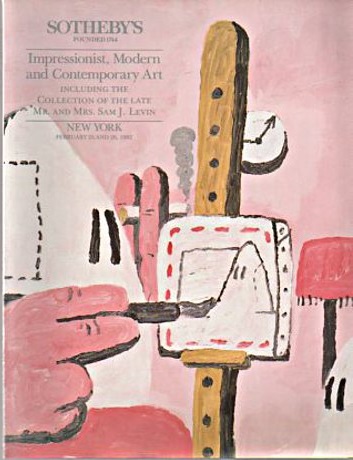 Sothebys & 26th February 1992 Impressionist and Modern Contempora (Digital Only)