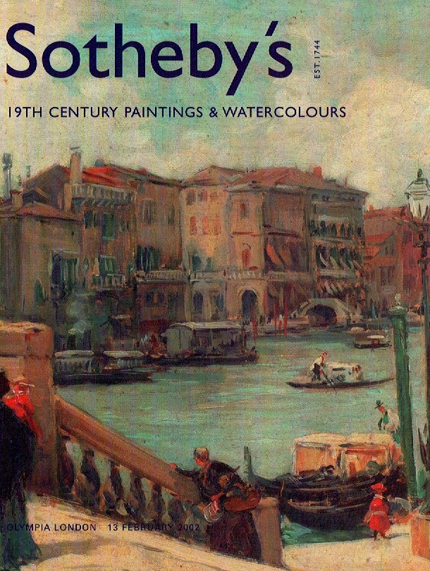 Sothebys February 2002 19th Century Paintings & Watercolours (Digital Only)