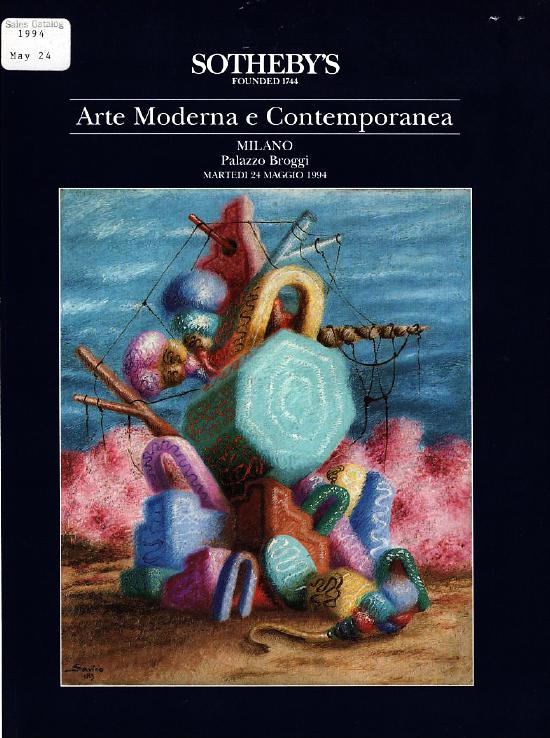 Sothebys May 1994 Modern & Contemporary Art (Digital Only)