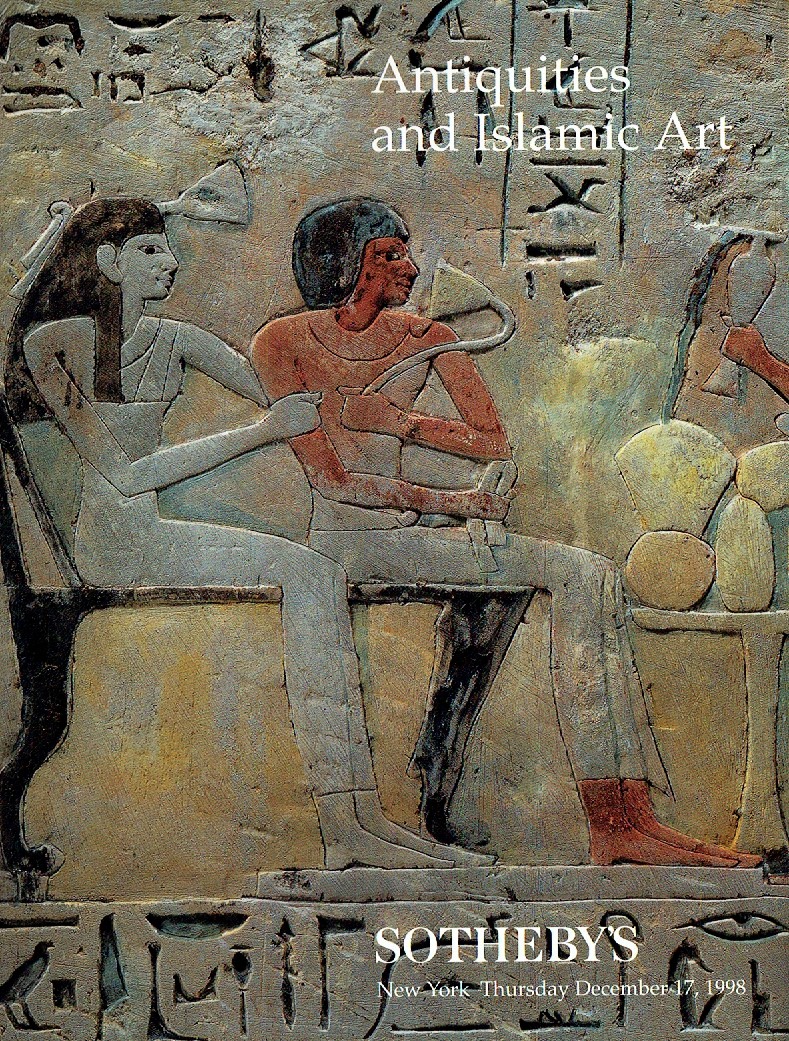 Sothebys December 1998 Antiquities and Islamic Art (Digital Only)