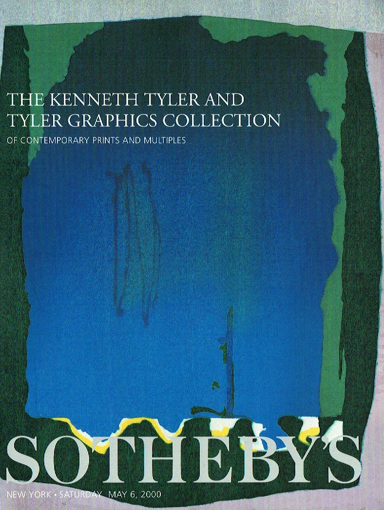 Sothebys May 2000 The Kenneth Tyler and Tyler Collection of Conte (Digital Only)