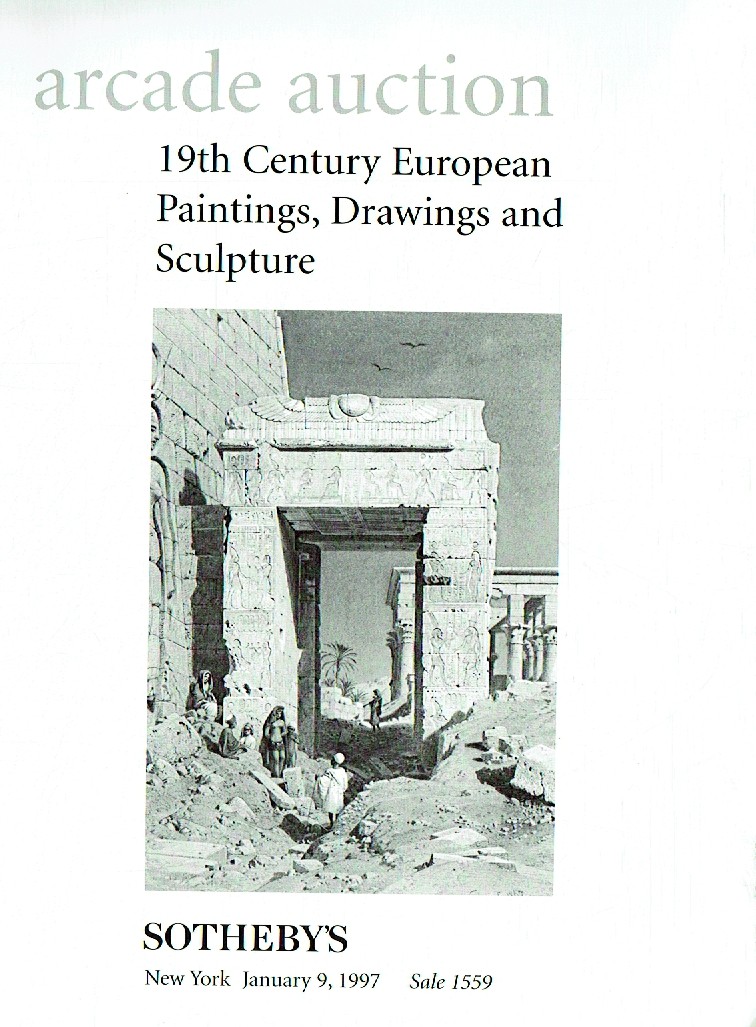 Sothebys January 1997 Arcade Auction 19th Century European Painti (Digital Only)