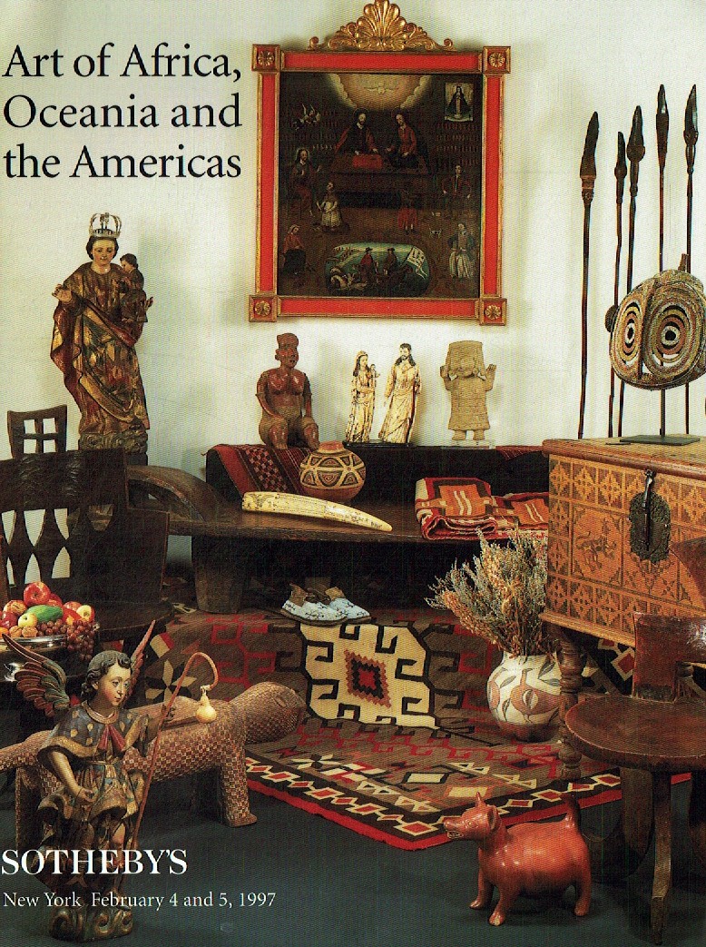 Sothebys & 5th February 1997 Art of Africa, Oceania and The Ameri (Digital Only)