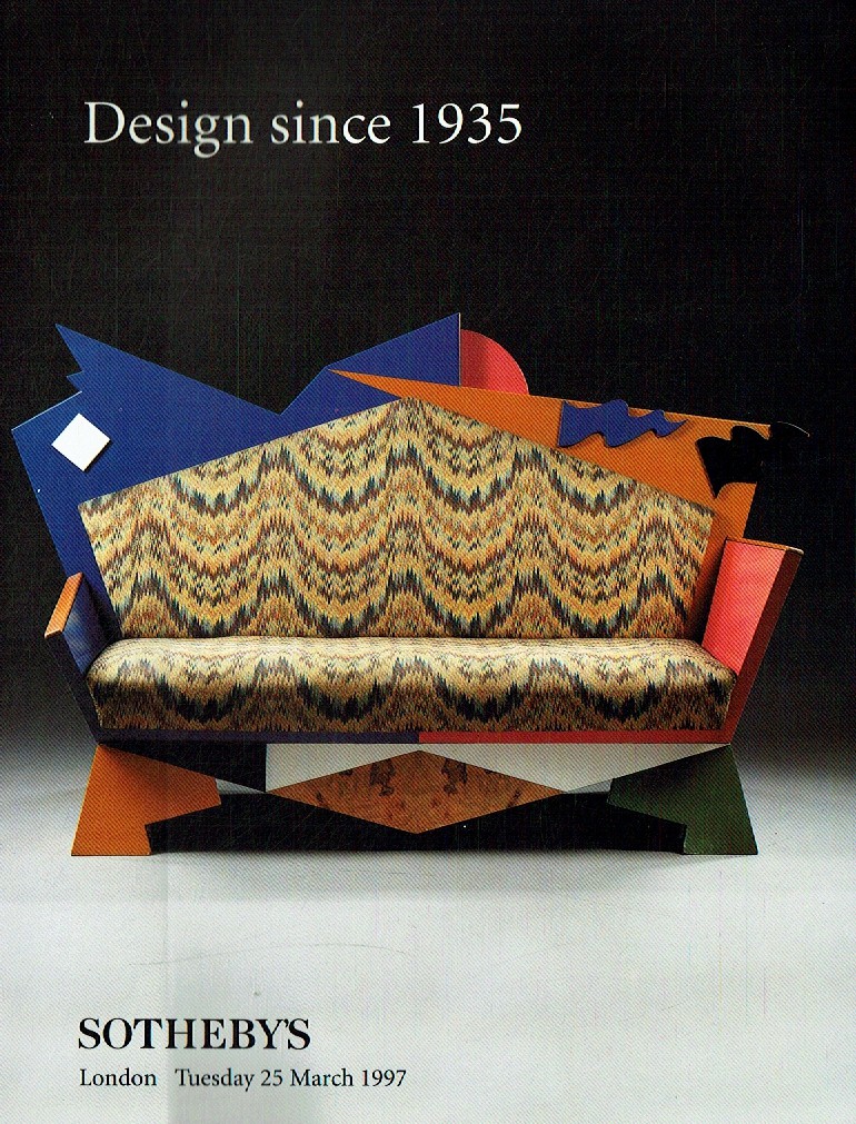 Sothebys March 1997 Design Since 1935 (Digital Only)