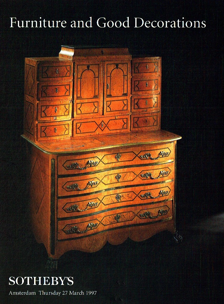 Sothebys March 1997 Furniture and Good Decorations (Digital Only)