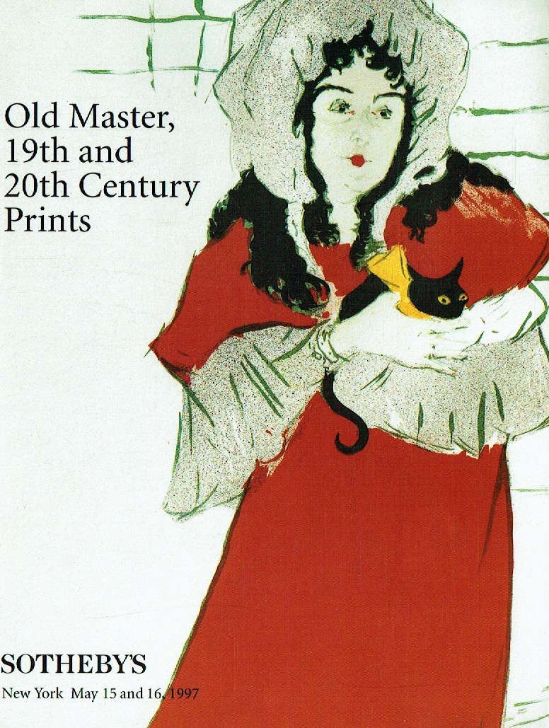 Sothebys May 1997 Old Master, 19th and 20th Century Prints (Digital Only)