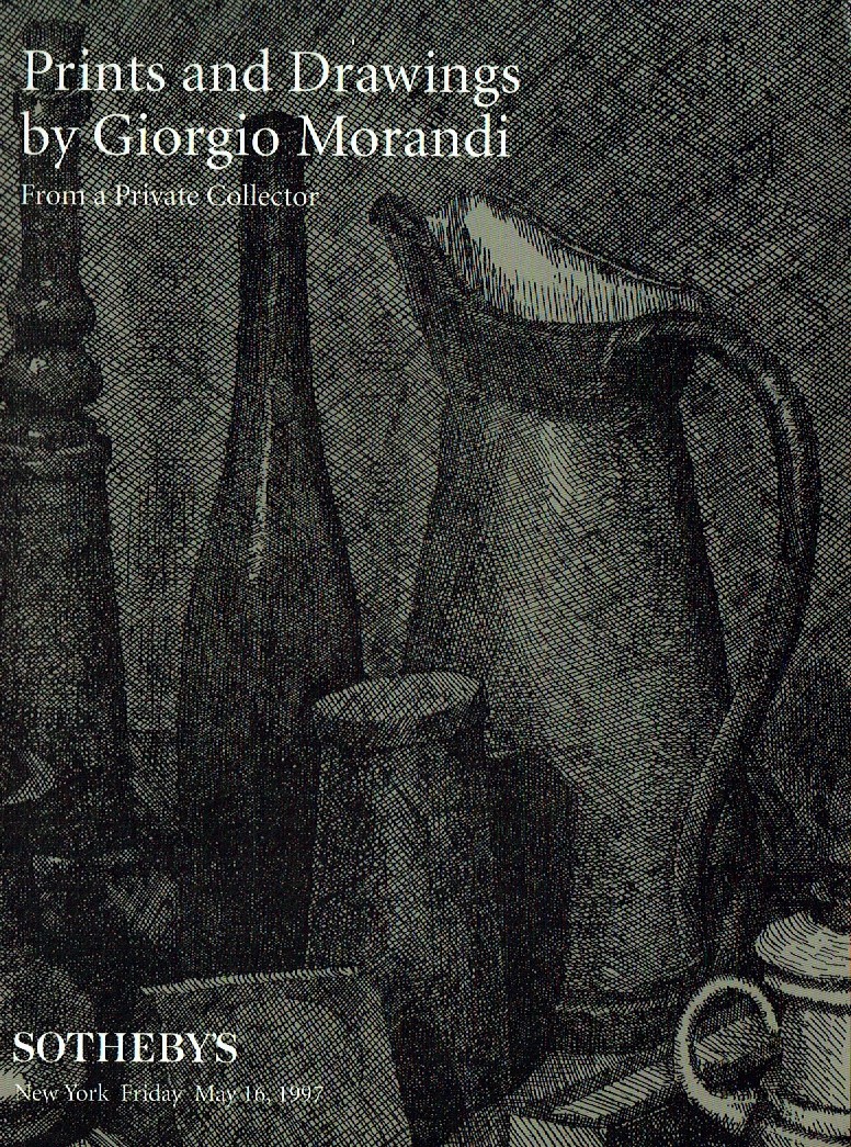 Sothebys May 1997 Prints and Drawings by Giorgio Morandi From (Digital Only)