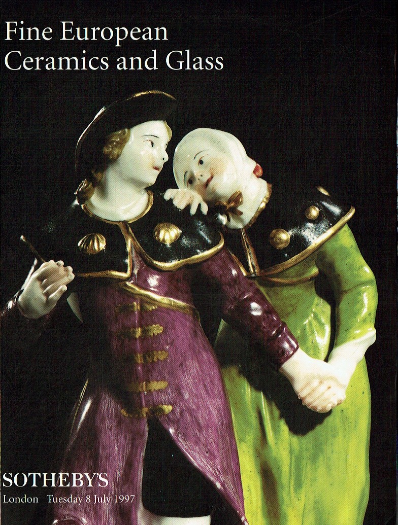 Sothebys July 1997 Fine European Ceramics & Glass (Digitial Only)