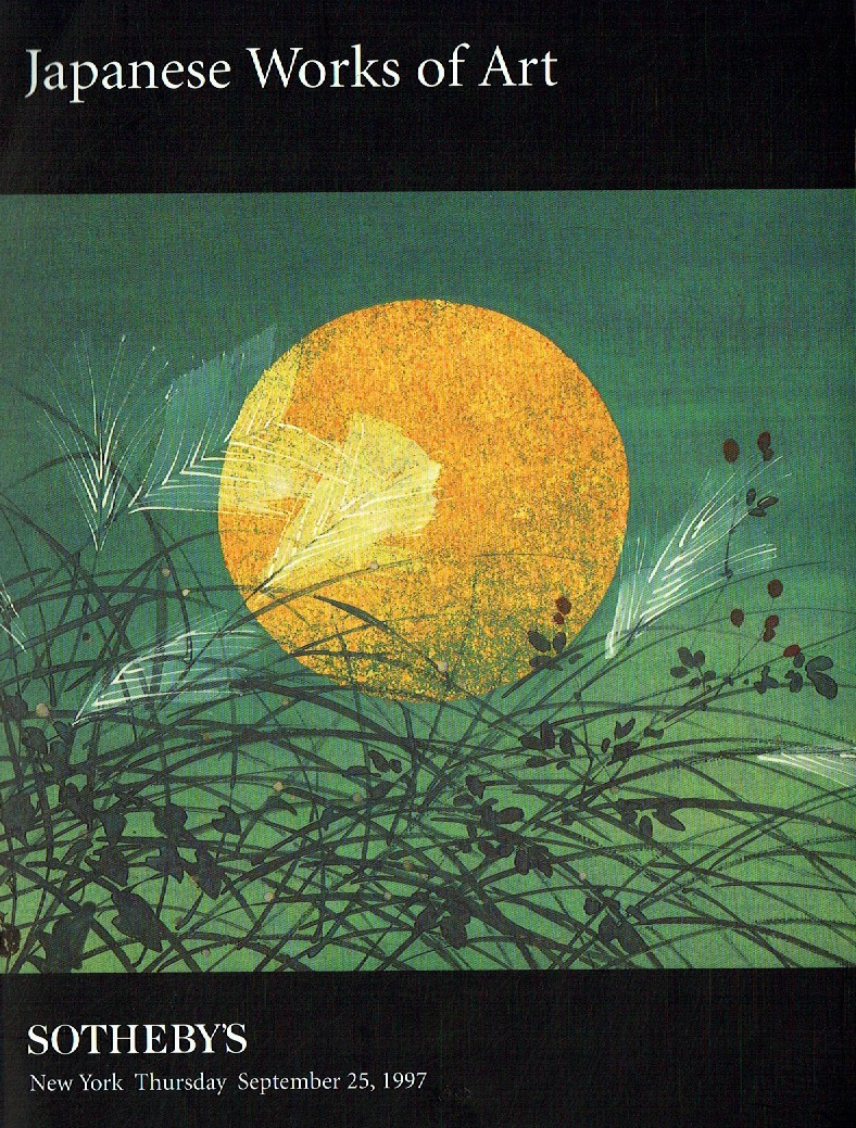 Sothebys September 1997 Japanese works of art (Digital Only)