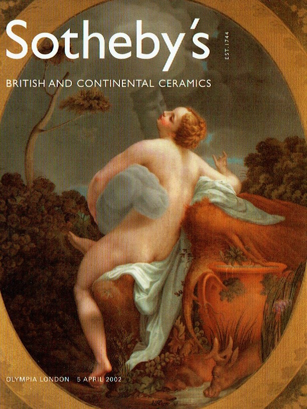 Sothebys April 2002 British and Continental Ceramics (Digital Only)