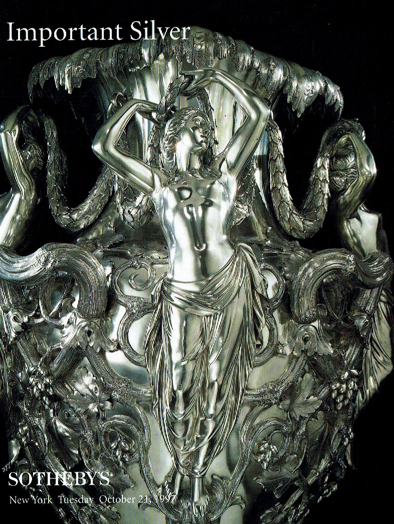 Sothebys October 1997 Important Silver (Digital Only)