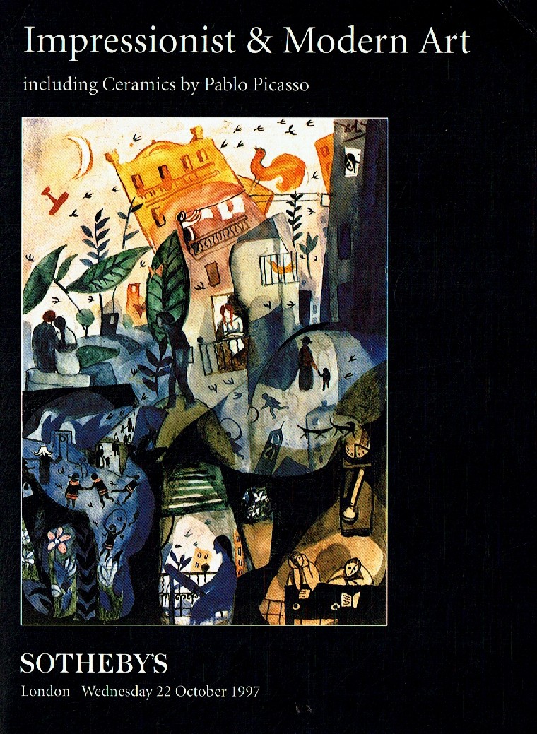 Sothebys October 1997 Impressionist & Modern Art including Cerami (Digital Only