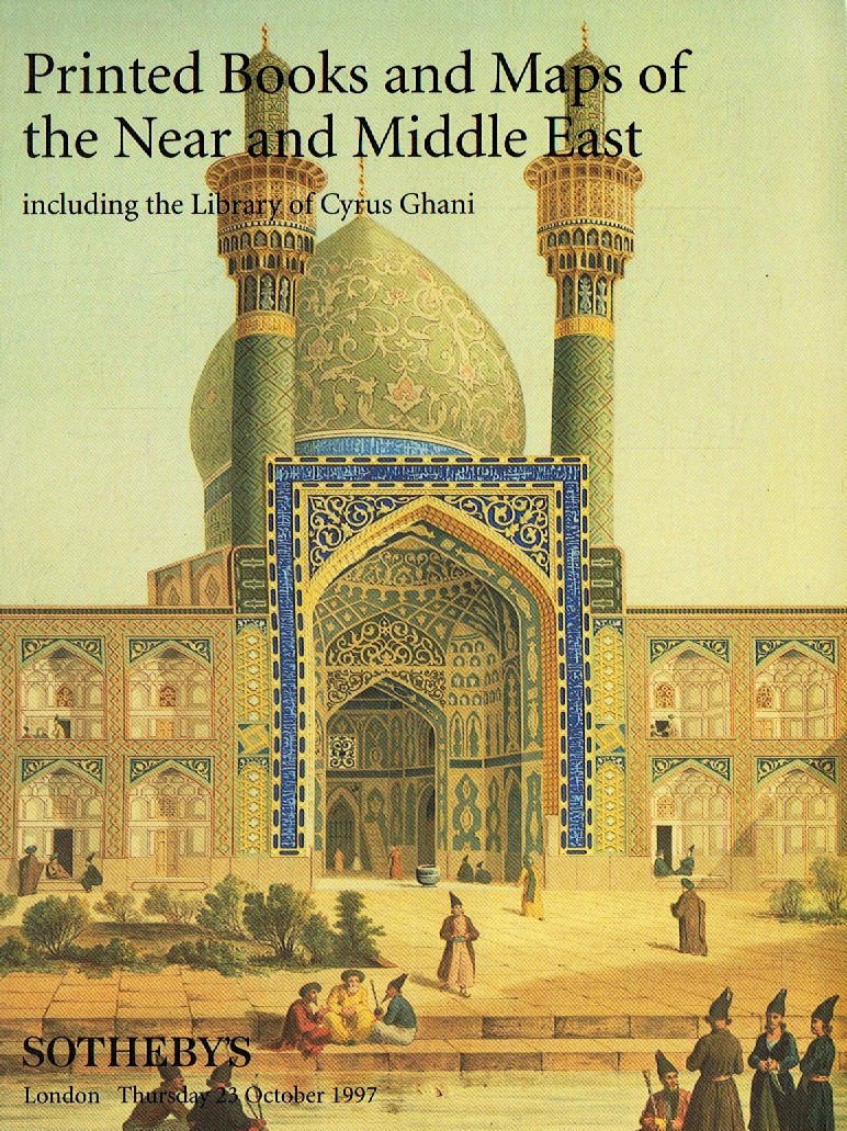 Sothebys October 1997 Printed Books and Maps of The Near and Midd (Digital Only)