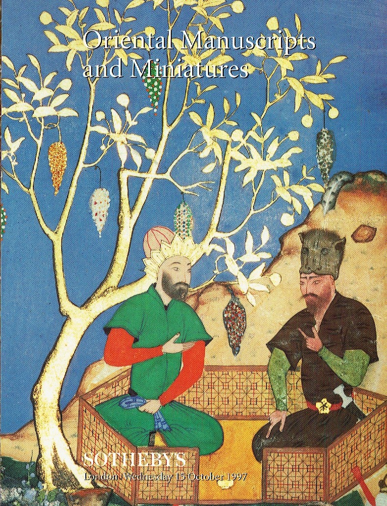 Sothebys October 1997 Oriental Manuscripts & Miniatures (Digital Only)