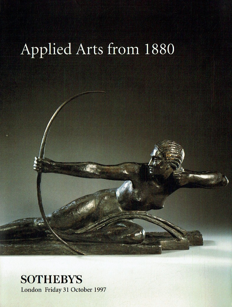 Sothebys October 1997 Applied Arts from 1880 (Digitial Only)