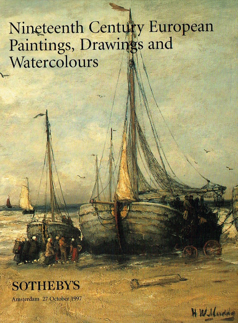 Sothebys October 1997 Nineteenth Century European Paintings, Draw (Digital Only