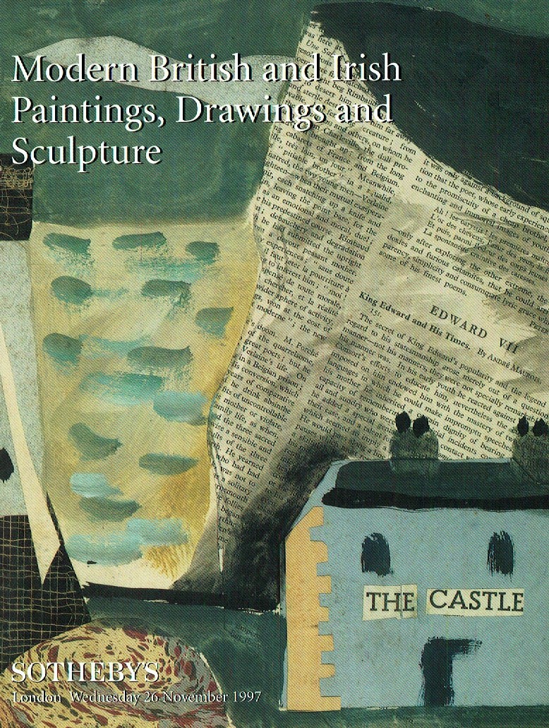 Sothebys November 1997 Modern British and Irish Paintings, Drawin (Digital Only