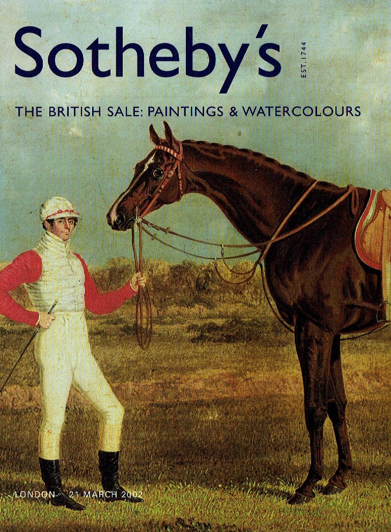 Sothebys March 2002 The British Sale Paintings and Watercolours (Digital Only)