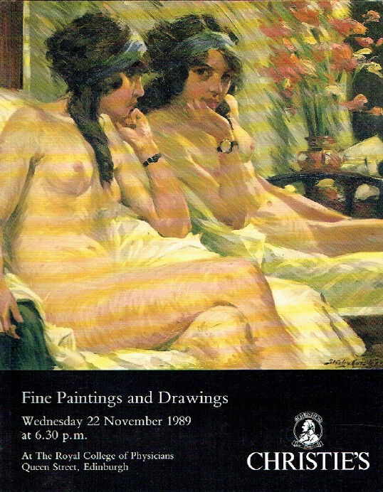 Christies November 1989 Fine Paintings & Drawings (Digital Only)