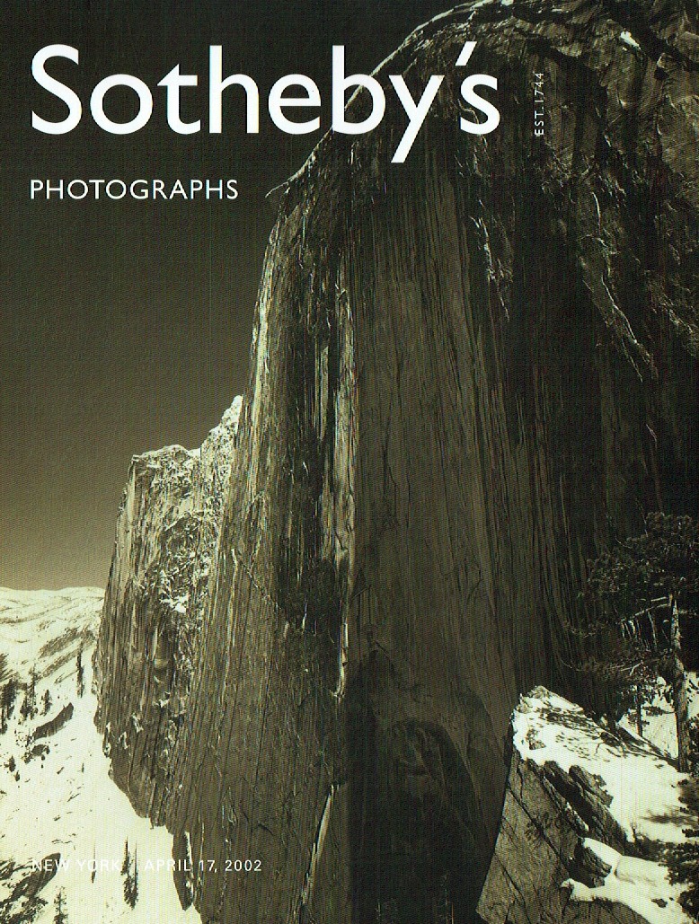 Sothebys April 2002 Photographs (Digital Only)