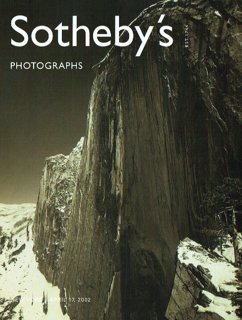 Sothebys April 2002 Photographs (Digital Only)