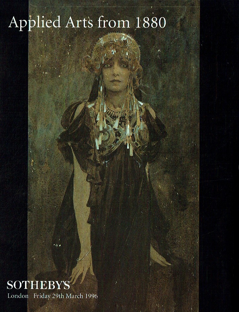 Sothebys March 1996 Applied Arts from 1880 (Digital Only)
