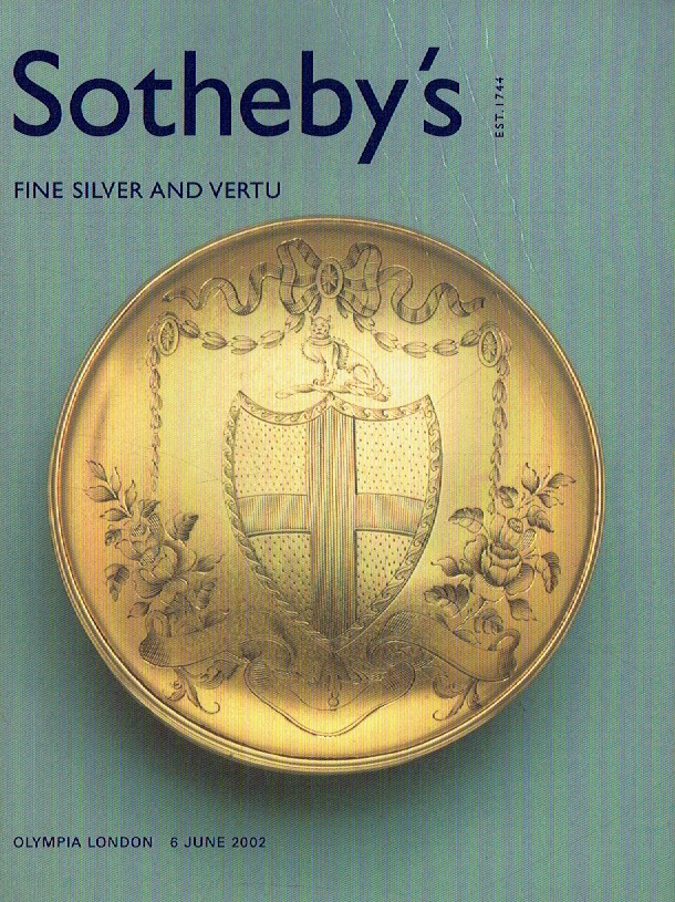 Sothebys June 2002 Fine Silver and Vertu (Digitial Only)