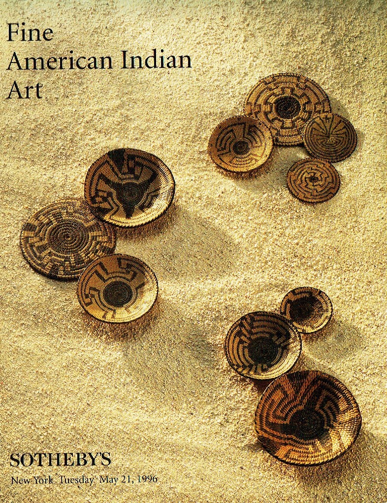 Sothebys May 1996 Fine American Indian Art (Digital Only)