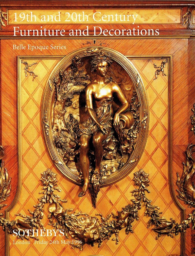 Sothebys May 1996 19th and 20th Century Furniture and Decorations (Digital Only