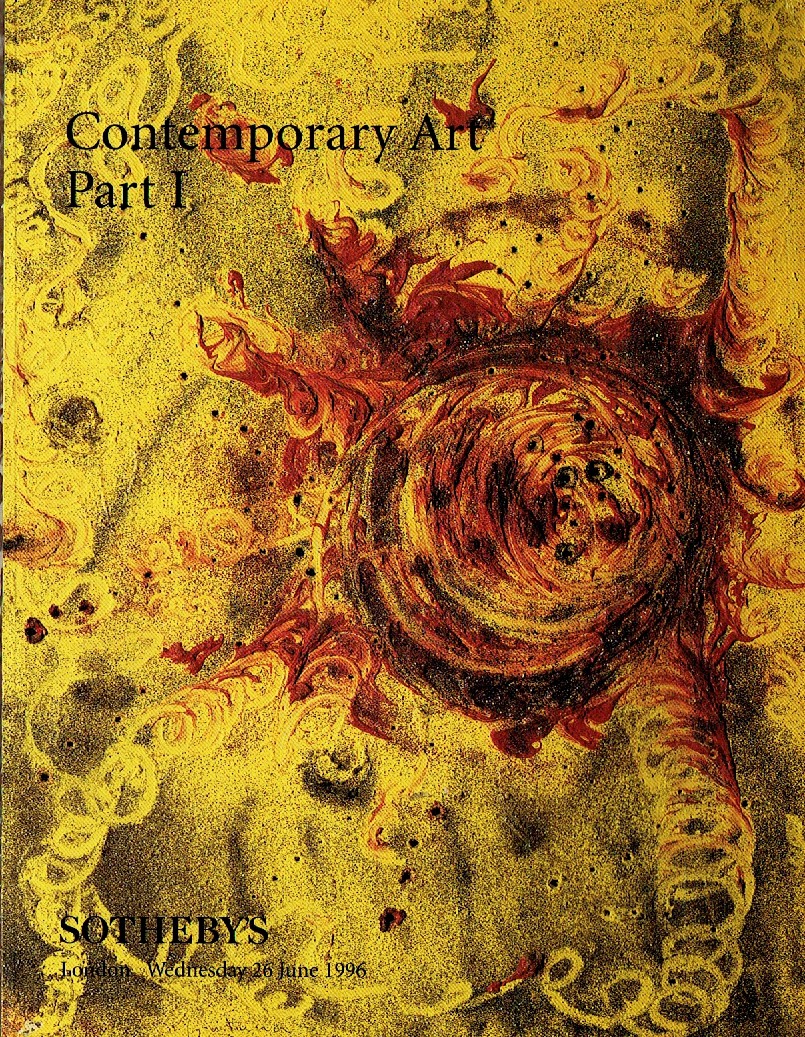 Sothebys June 1996 Contemporary Art, Part I (Digital Only)