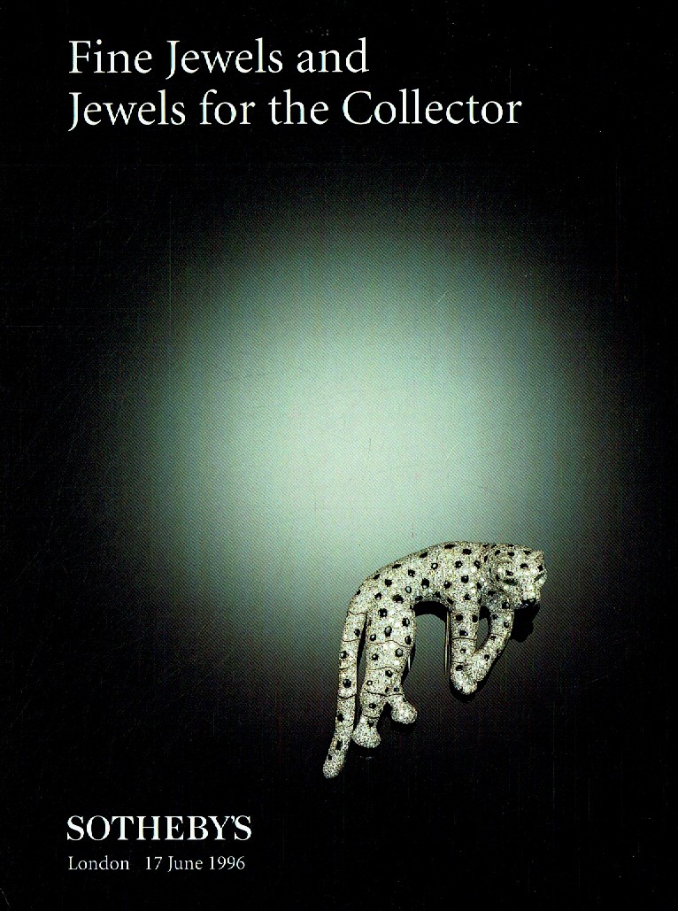 Sothebys June 1996 Fine Jewels and Jewels for The Collector (Digital Only)