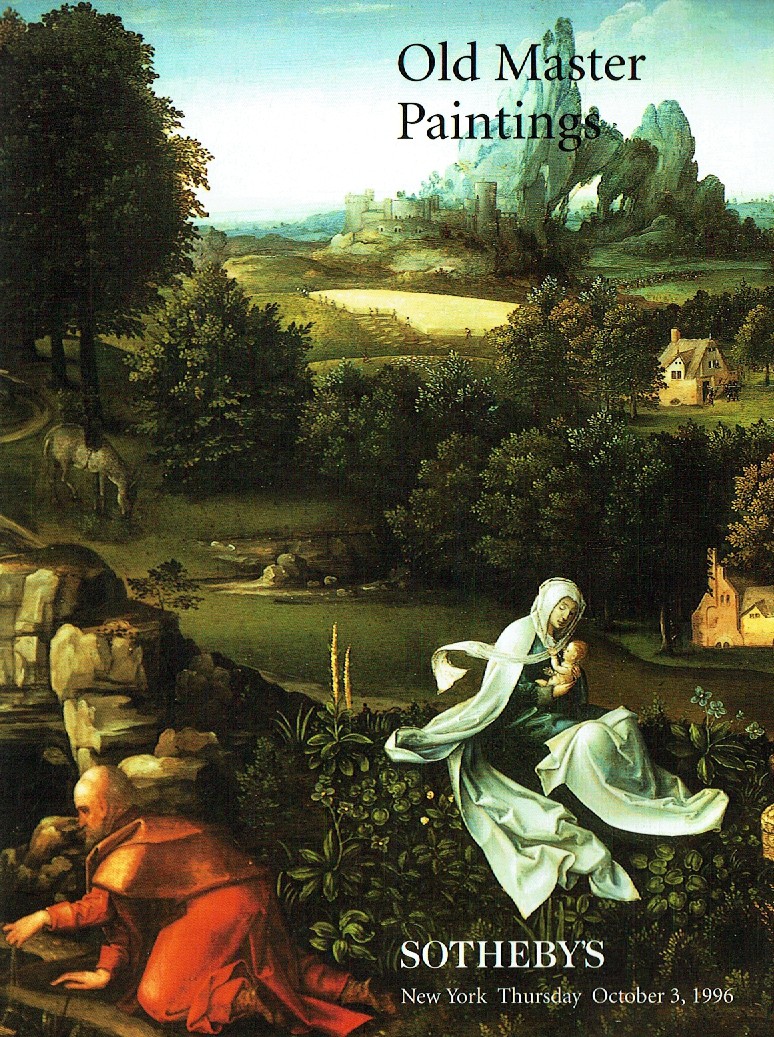 Sothebys October 1996 Old Master Paintings (Digitial Only)