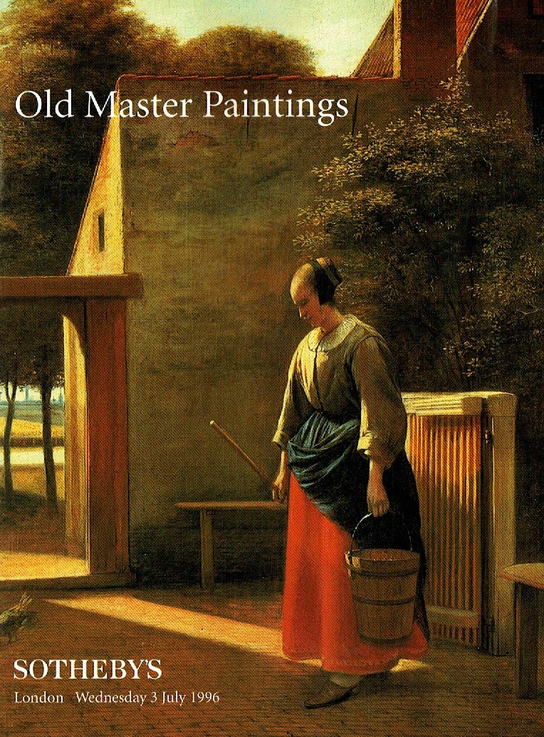 Sothebys July 1996 Old Master Paintings including Picture from th (Digitial Only