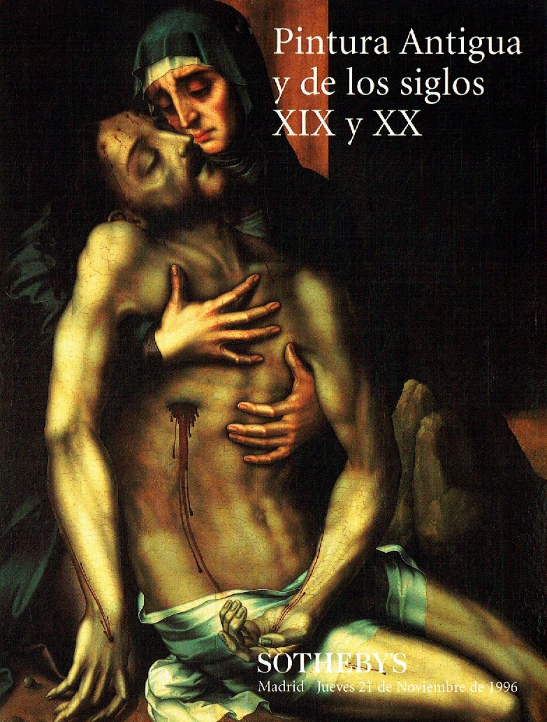 Sothebys November 1996 Old Master Paintings and 19th & 20th Centu (Digital Only