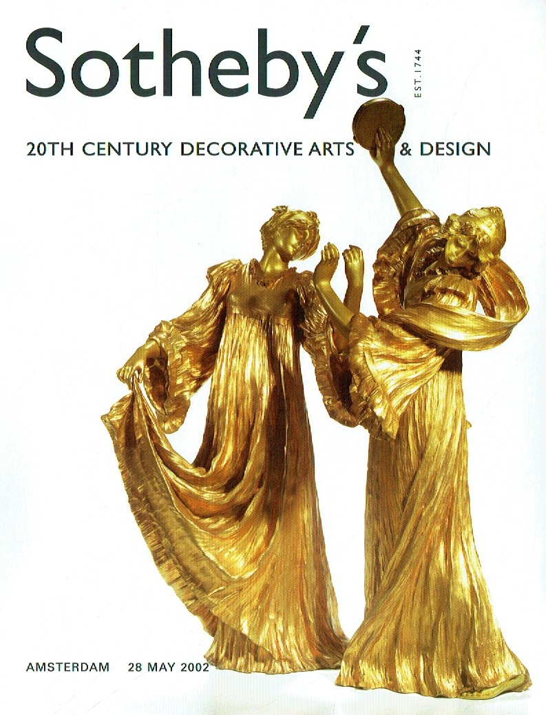 Sothebys May 2002 20th Century Decorative Arts & Design (Digital Only)